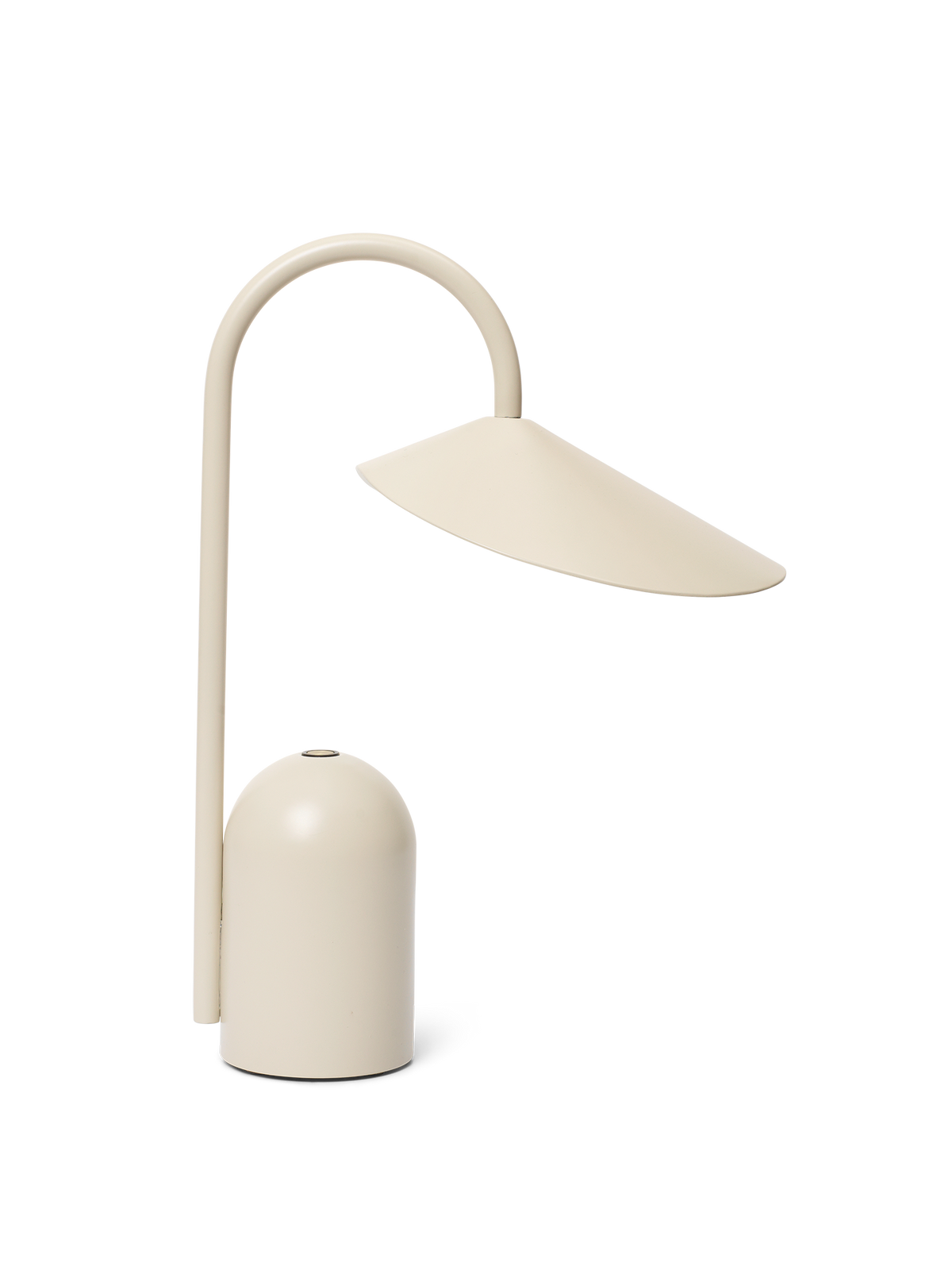 Cashmere ferm LIVING Arum Portable Lamp on a white background