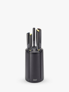 Joseph Joseph Elevate Knives Carousel five-piece knife set in its rotating block