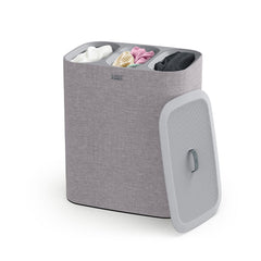 Tota Trio basket with the lid removed, showing the three separate tote bags