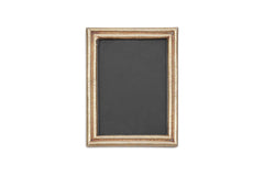 Pambani 5 x 7in antique brass photo frame on a white background